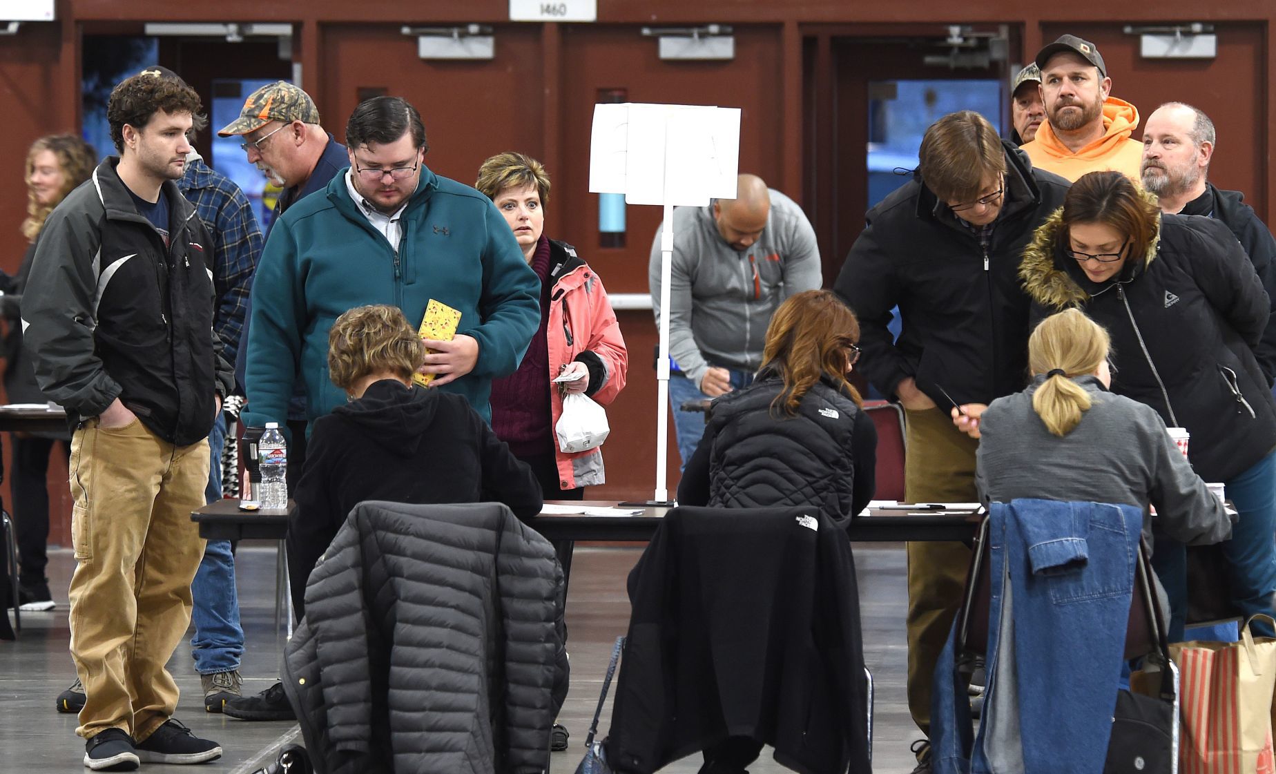 Election front door line